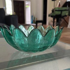 Blenko Lotus Bowl